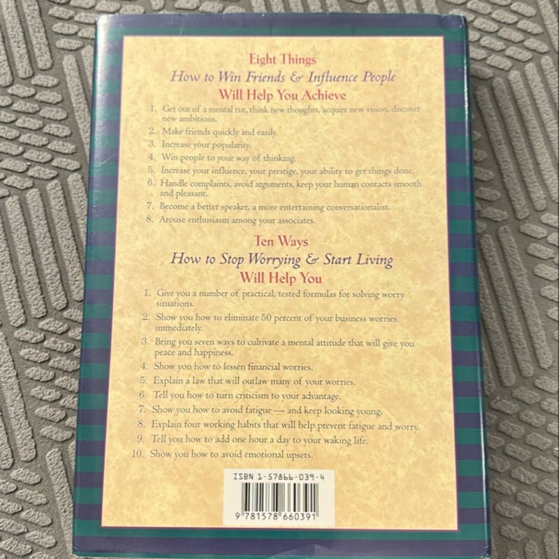 Dale Carnegie's Lifetime Plan for Success