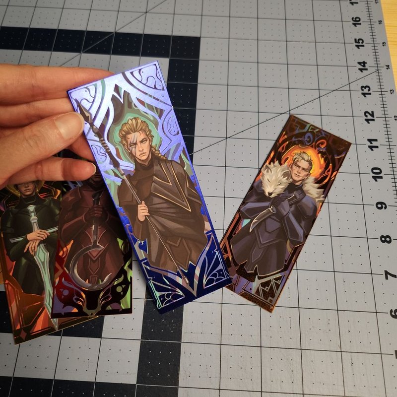 Fairyloot Red Rising Foiled Bookmarks by Pierce Brown, Hardcover ...
