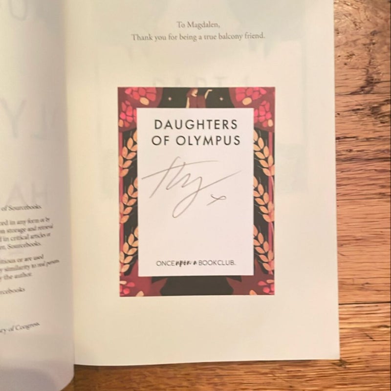 Daughters of Olympus *SIGNED*