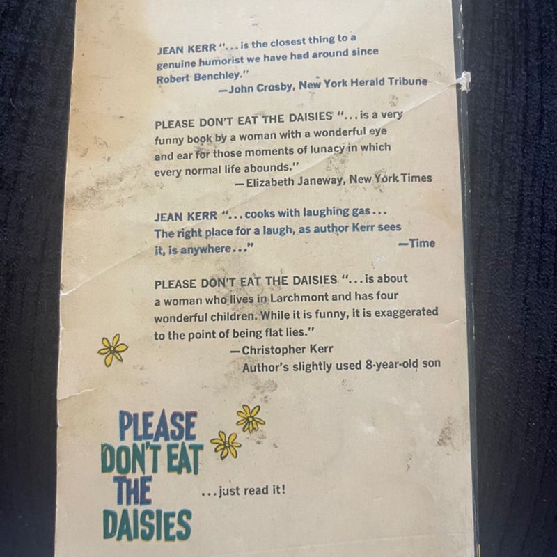 Please don’t eat the Daisies 