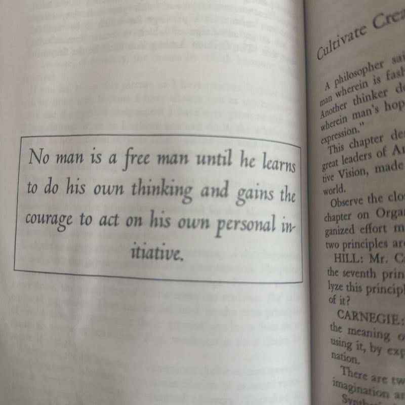 The Wisdom of Andrew Carnegie as Told to Napoleon Hill