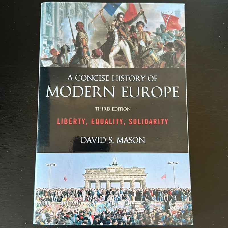 A Concise History of Modern Europe