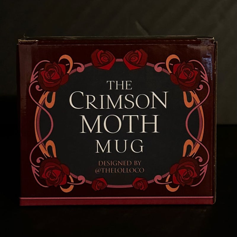 The Crimson Moth Mug - Fairyloot