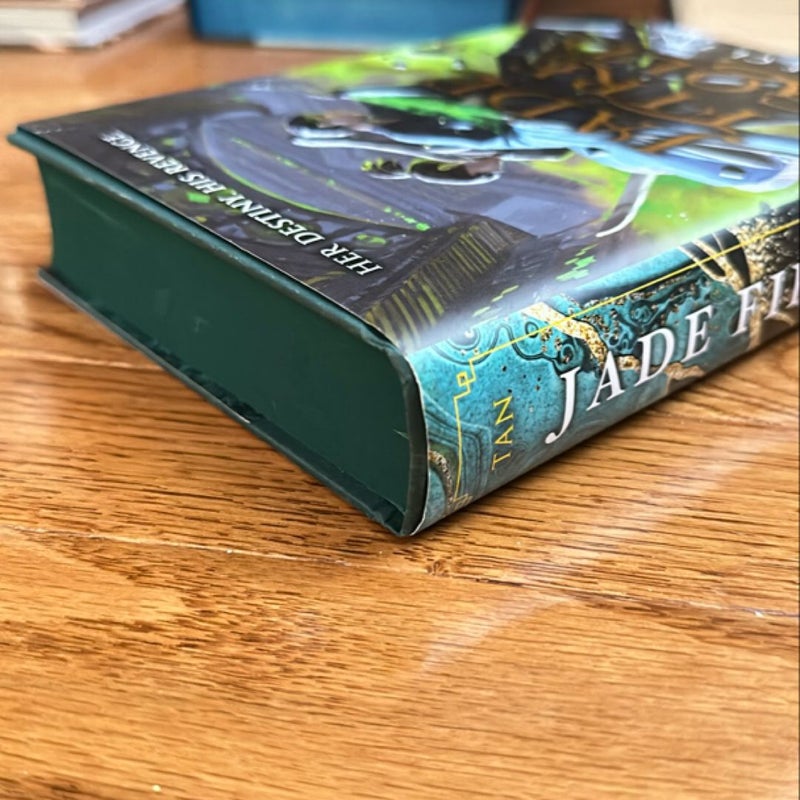 Jade Fire Gold (owlcrate, sprayed edges and signed)