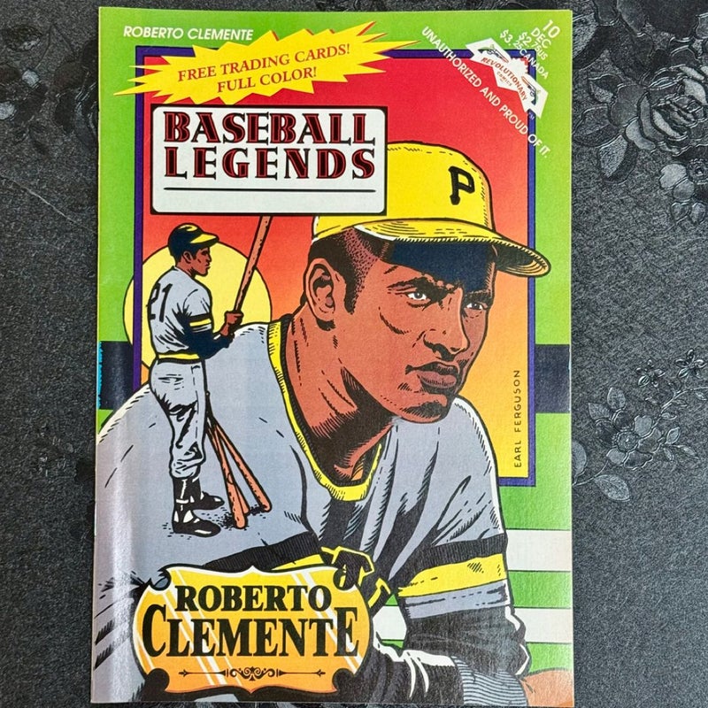 Baseball Legends # 10 Dec 1992 Roberto Clemente Revolutionary Comics 