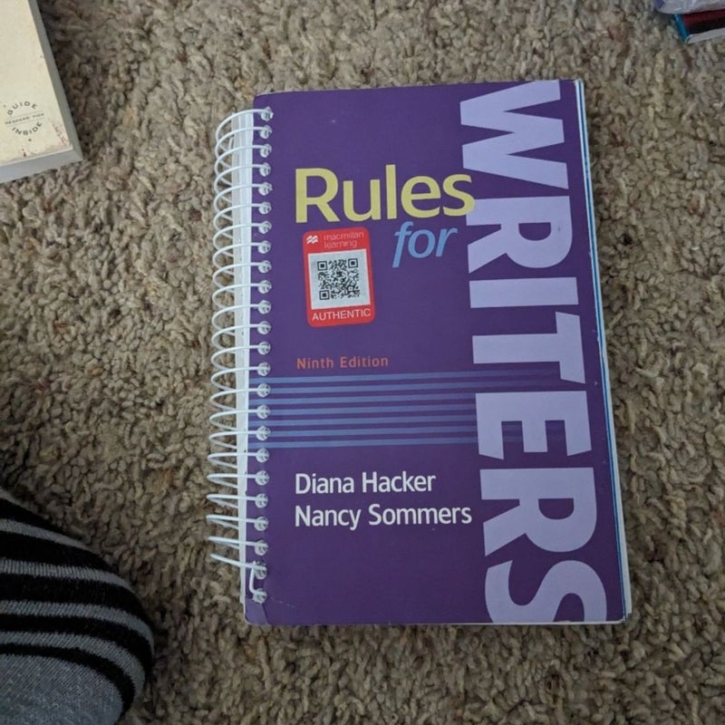 Rules for Writers