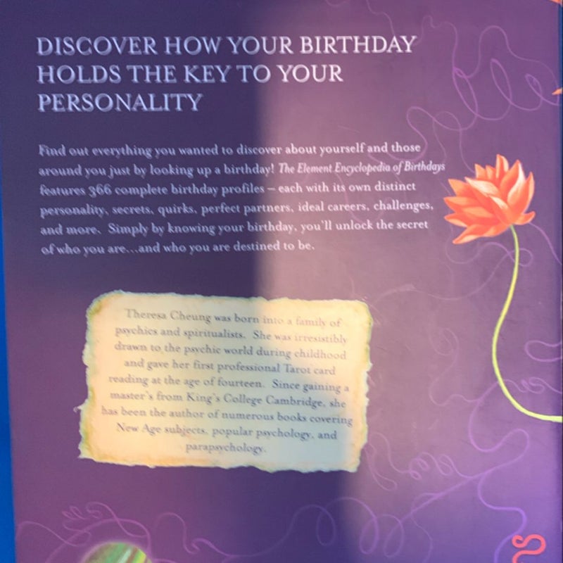 Element Encyclopedia of Birthdays