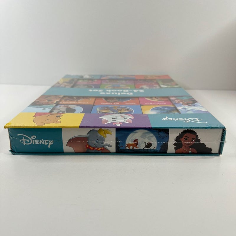 Disney Deluxe 24 Board Book Box Set, NEW