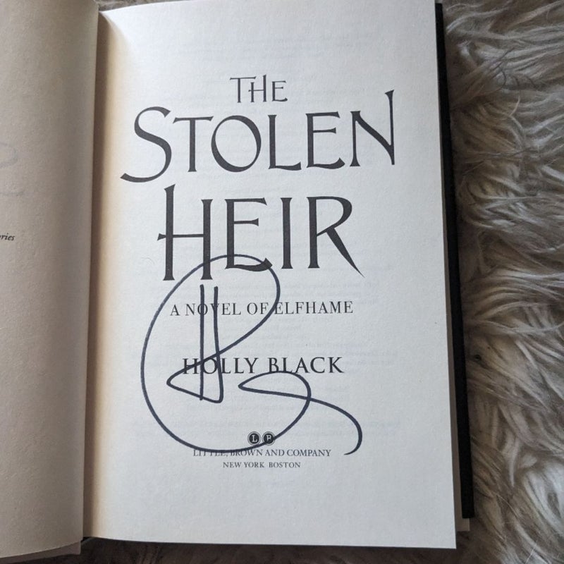 B&N Signed Edition - The Stolen Heir