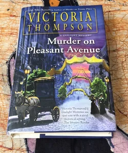 1st ed./1st * Murder on Pleasant Avenue