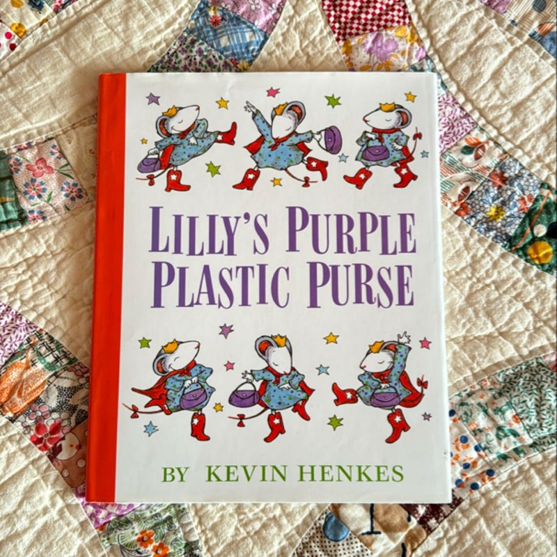 Lilly's Purple Plastic Purse