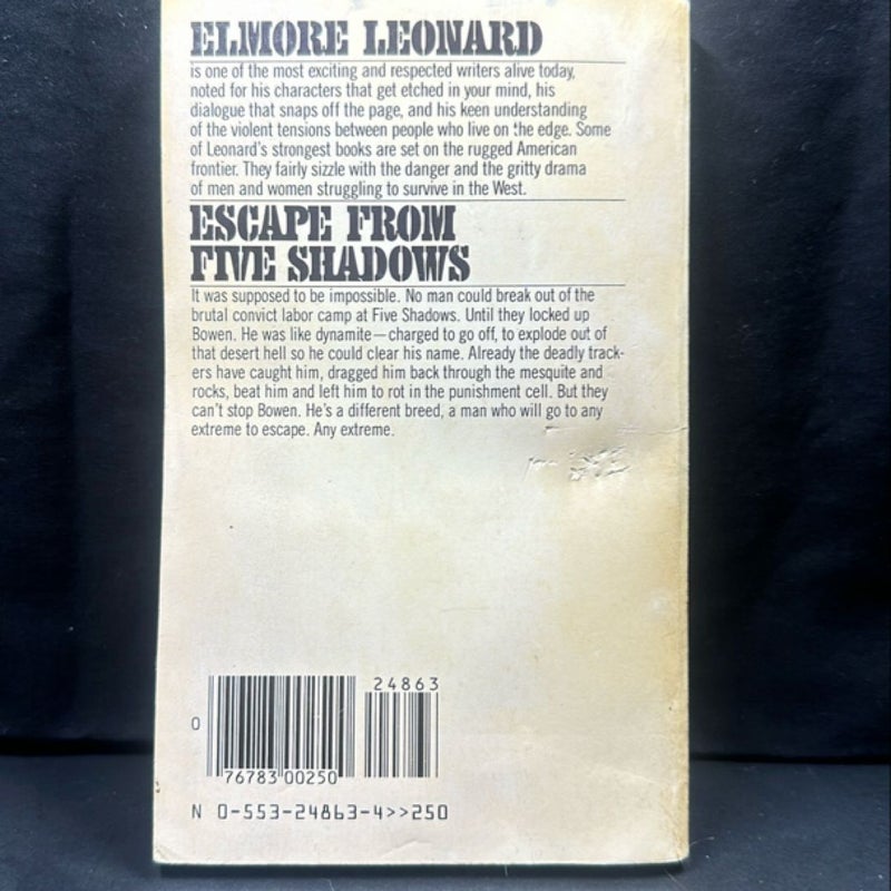 Escape from Five Shadows