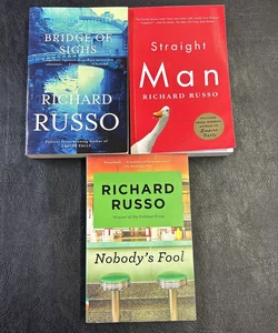 Richard Russo 3 paperback bundle