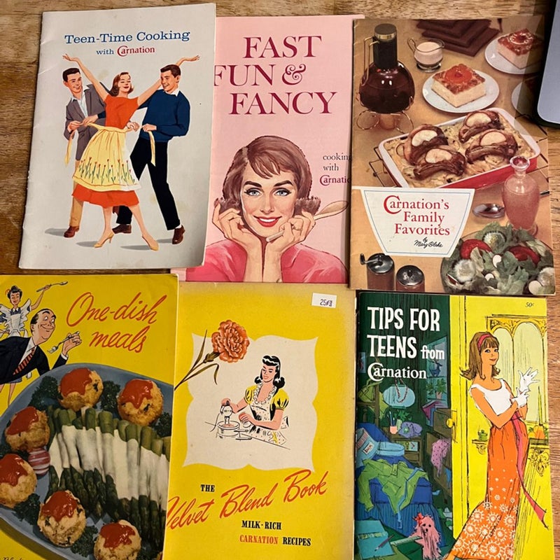 Vintage Carnation cookbooks