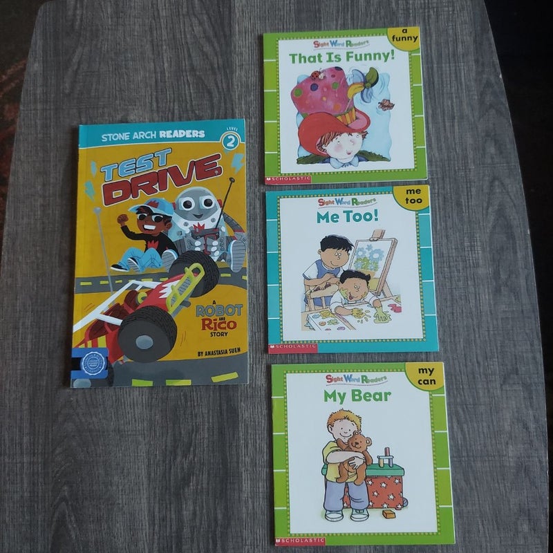 Assorted first reader books