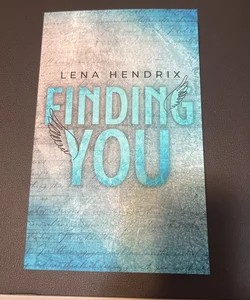 Finding you (TLC edition, comes with signed bookplate)