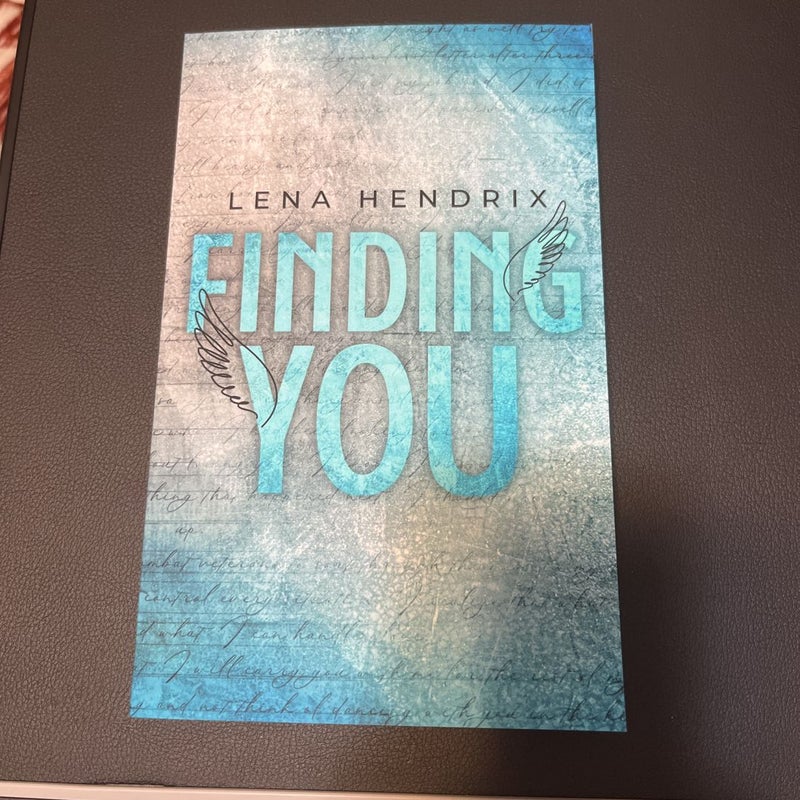 Finding you (TLC edition, comes with signed bookplate)