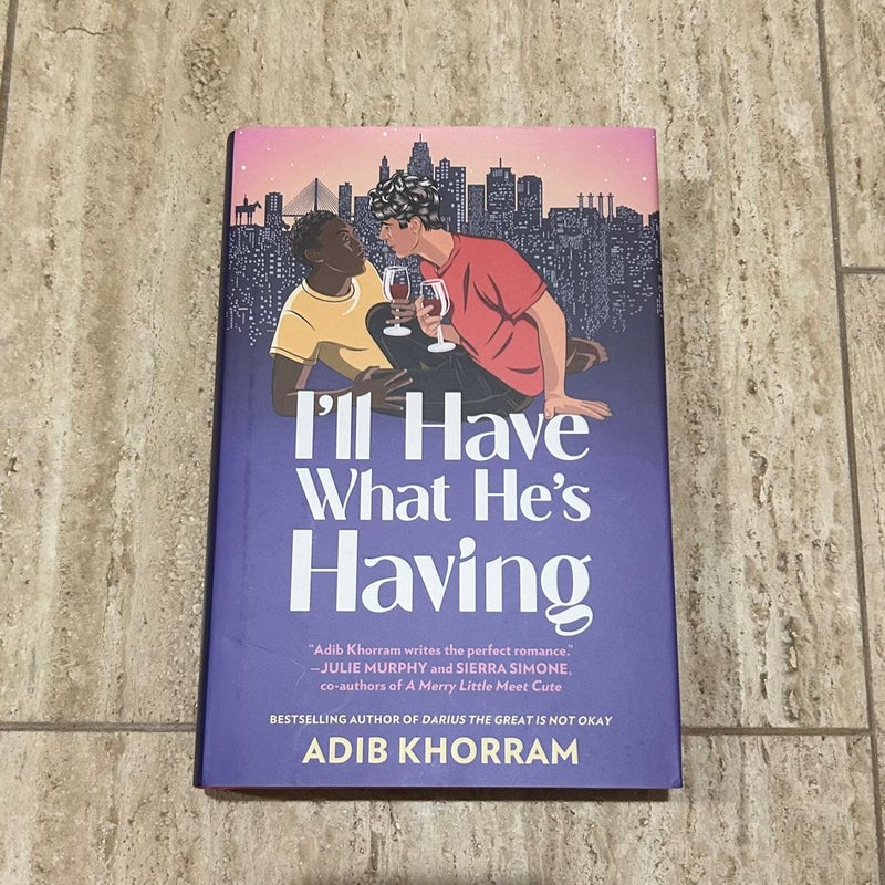 I’ll Have What He’s Having by Adib Khorram