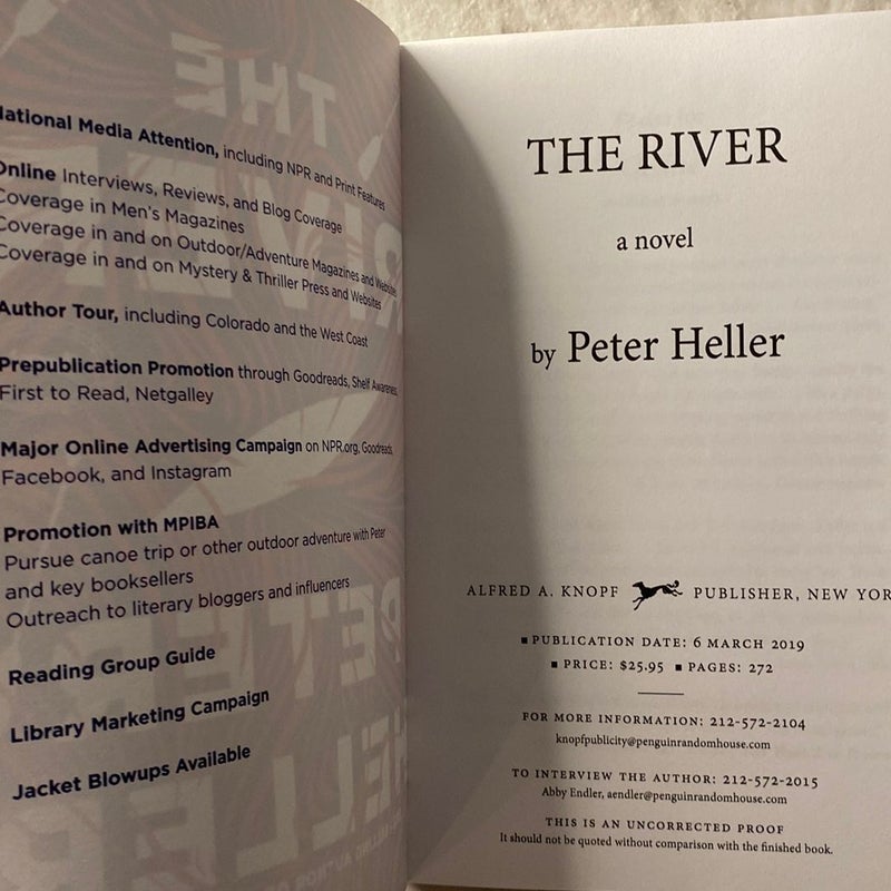 The River ARC Paperback