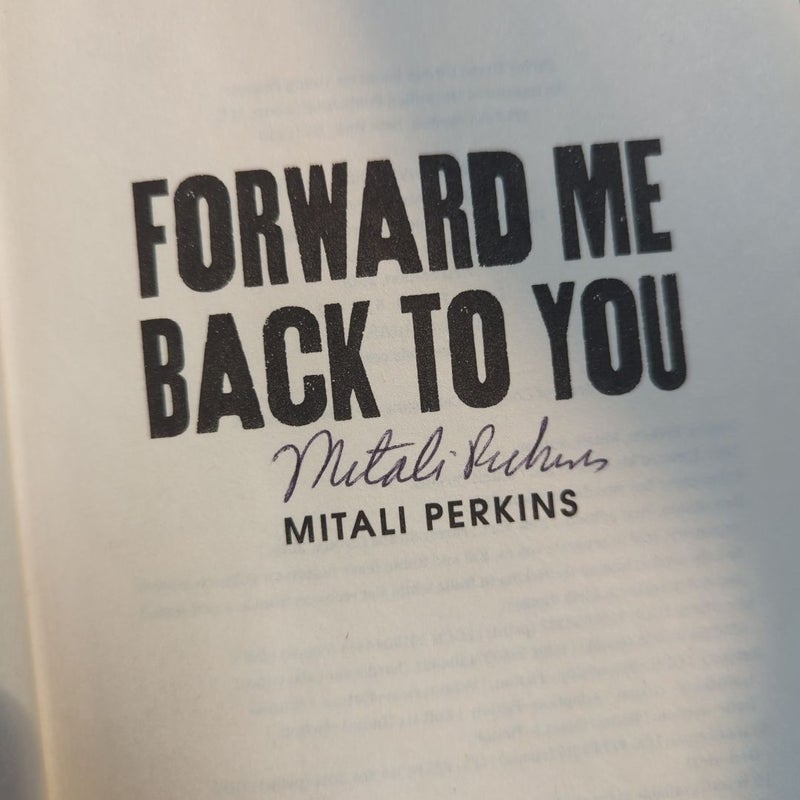 Forward Me Back to You