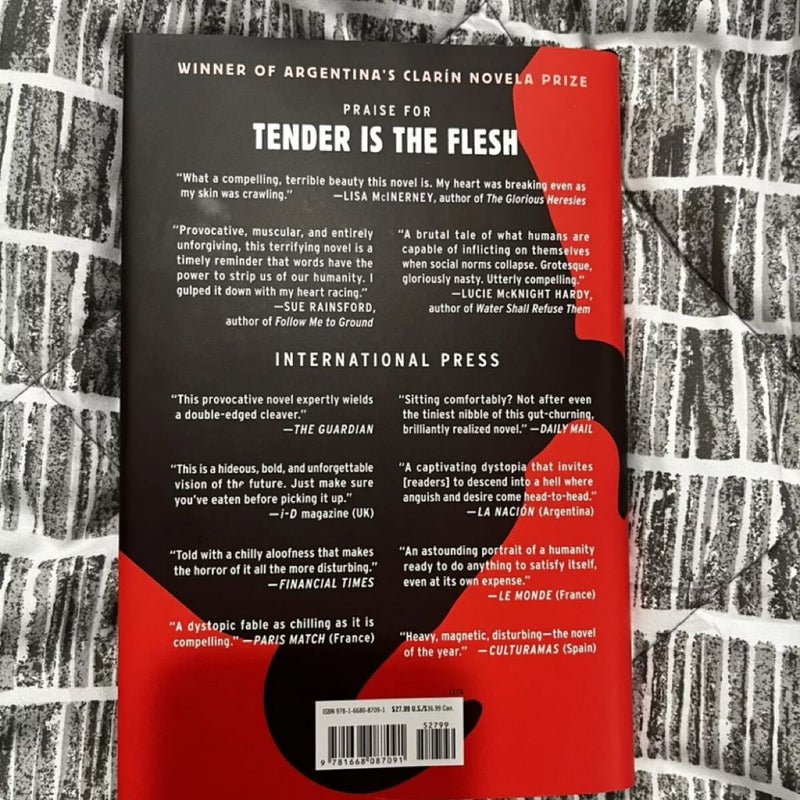 SIGNED Tender is the Flesh Barnes and Noble Exclusive by Agustina 