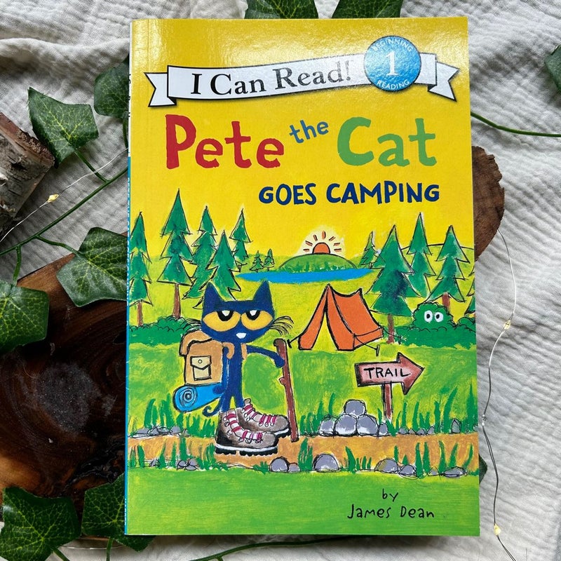 Pete the Cat Goes Camping