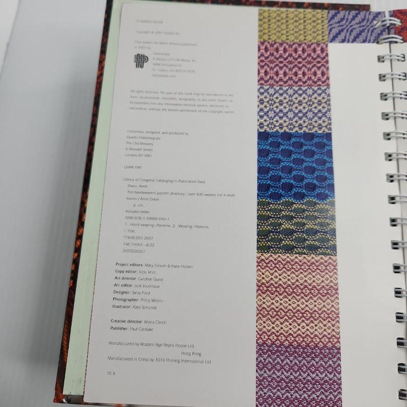 The Handweaver's Pattern Directory