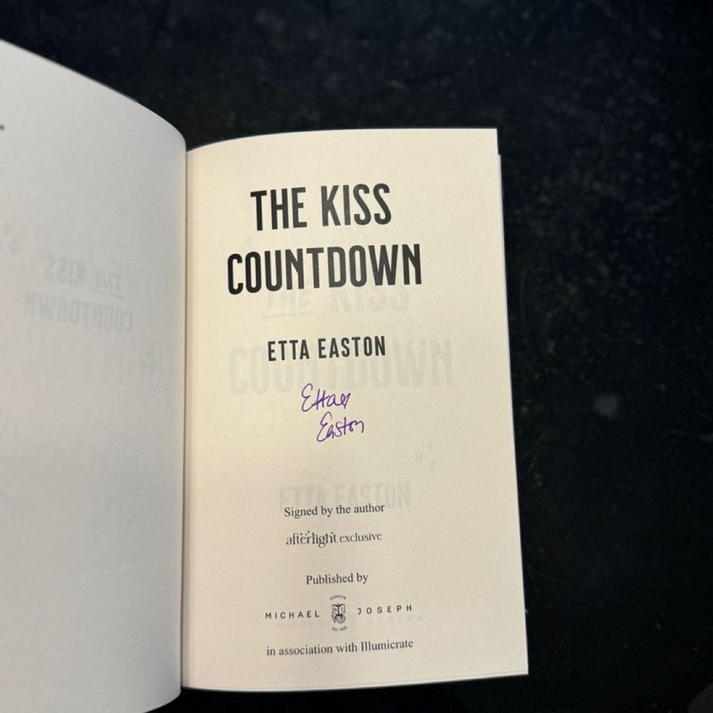 Illumicrate Signed Afterlight Exclusive Edition “The Kiss Countdown”