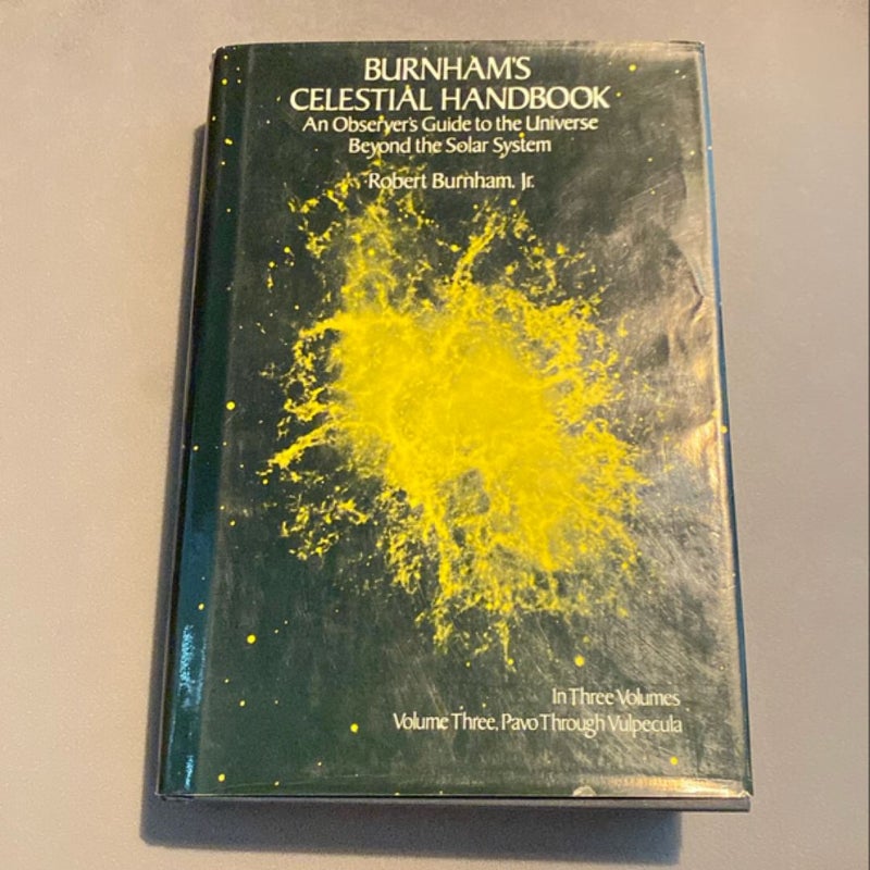 Burnham's Celestial Handbook