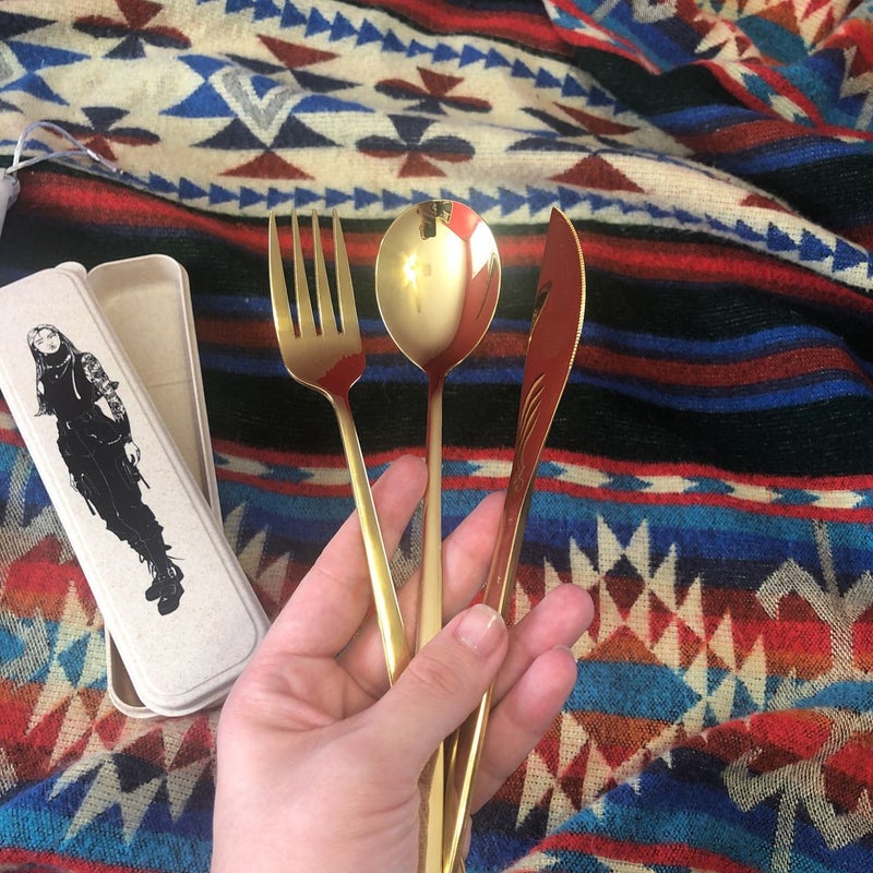 Warcross Inspired Cutlery 