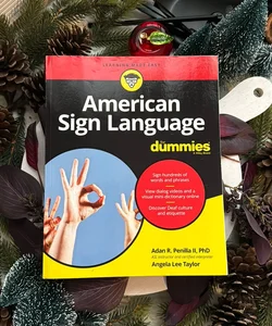 American Sign Language for Dummies with Online Videos