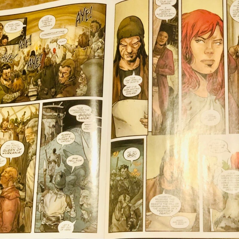 Red Sonja Dynamite #01 The Wardlord #65 & #68 DC Comics RETRO book vintage LOT