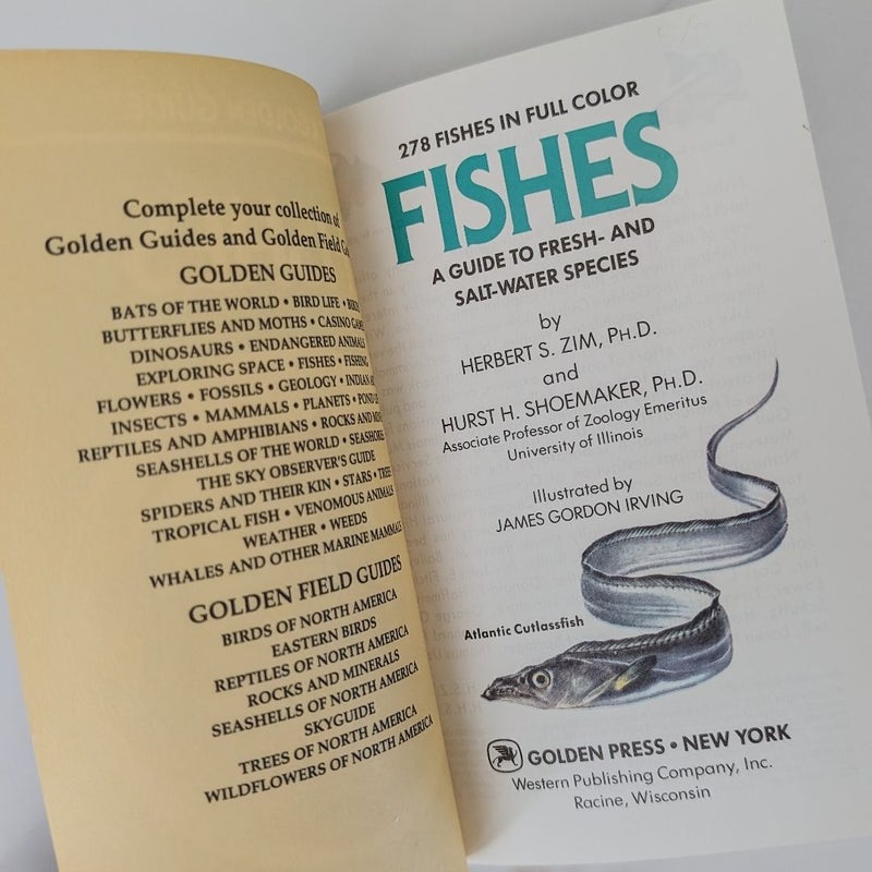 Fishes (A Golden Guide)