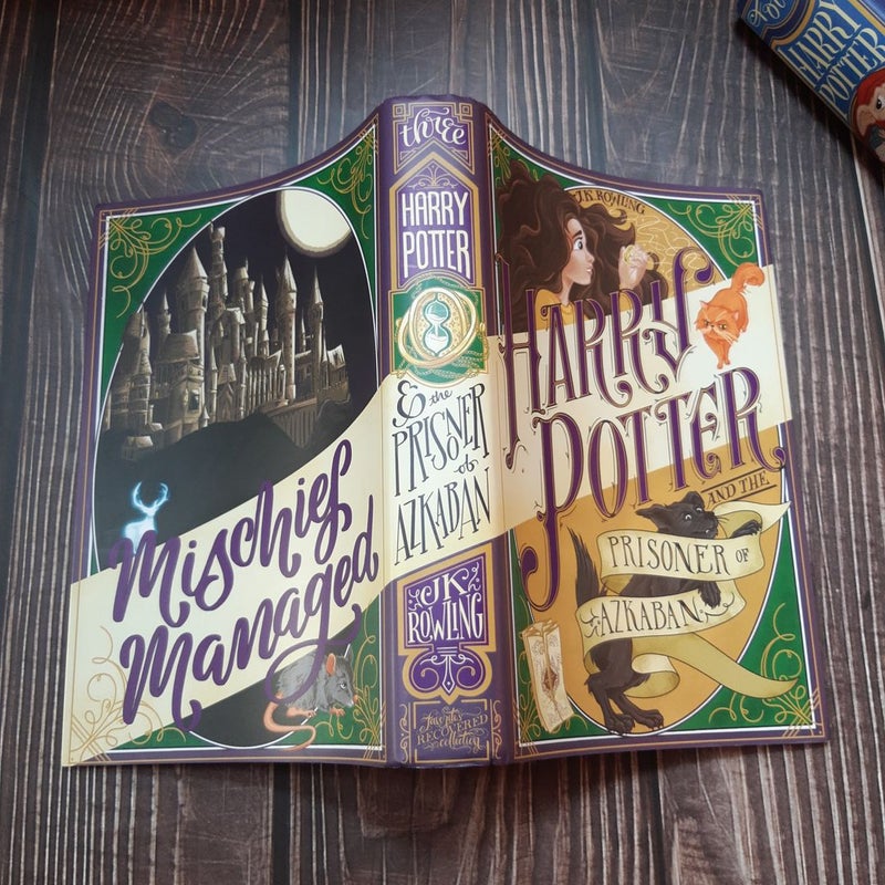 NerdyInk Harry Potter dust jacket set
