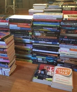 Lot of 25 (Twenty-five) Paperback & Softcover Books - Variety - Fiction/Nonficti