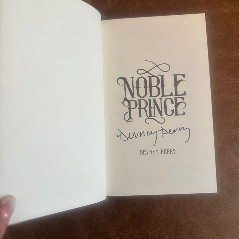 Noble prince clifton forge devney perry signed special edition