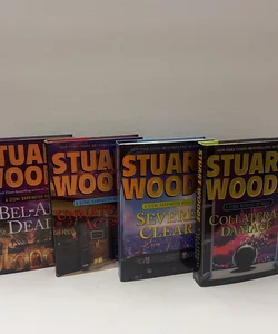 A Stone Barrington (4 Book) Bundle: Bel-Air Dead, Unnatural Acts, Severe Clear & Collateral Damage 