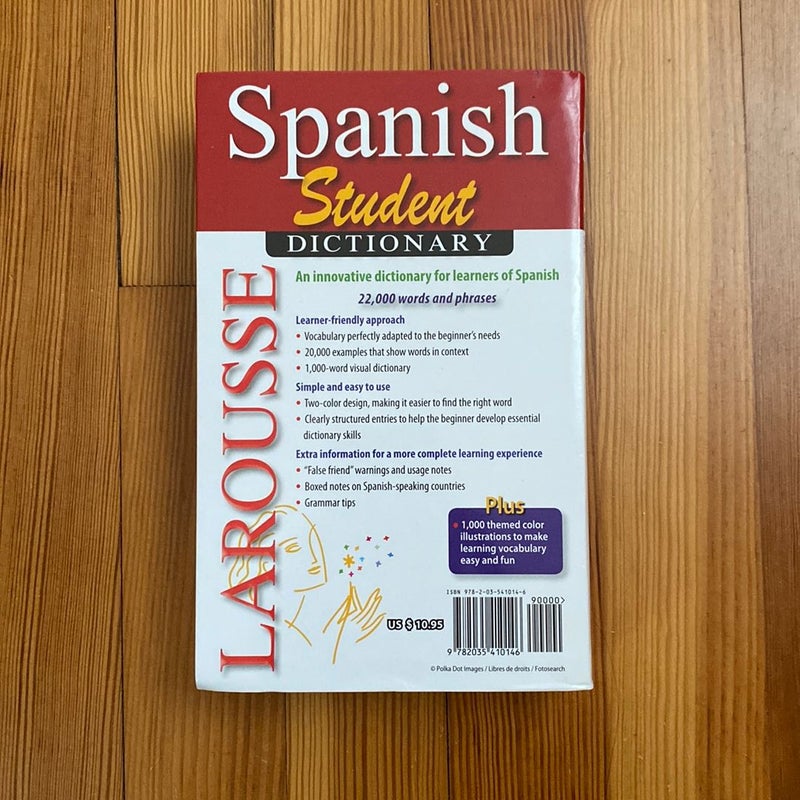 Larousse Student Dictionary Spanish-English/English-Spanish