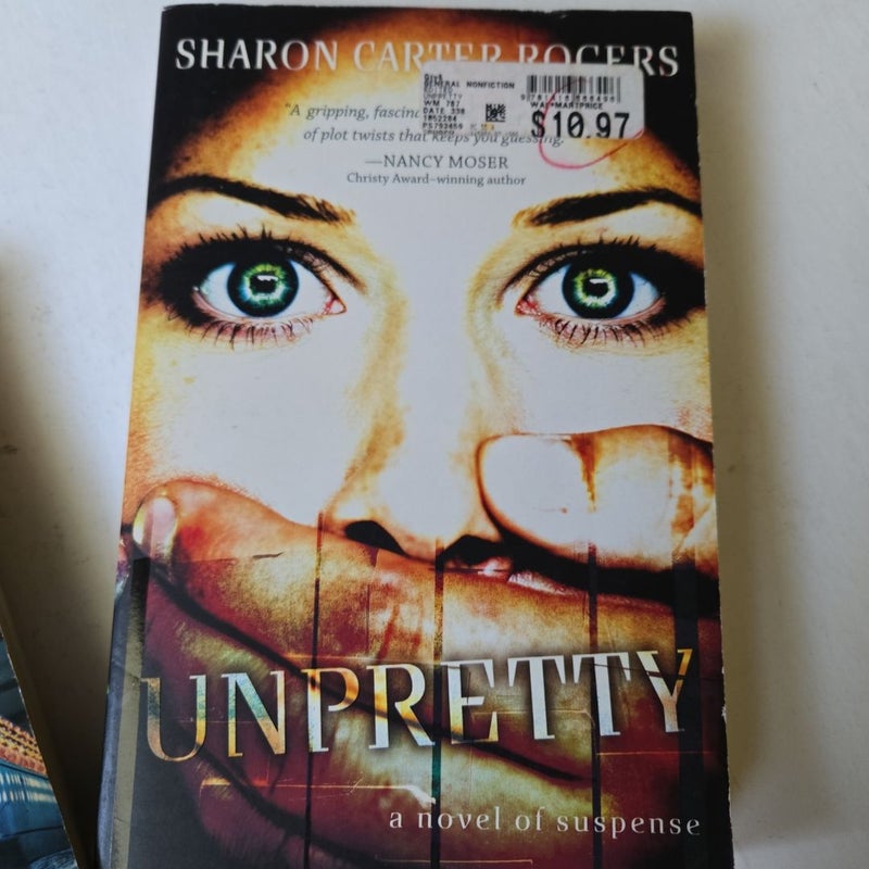 Unpretty a novel of suspense shocking VG Condition paperback 