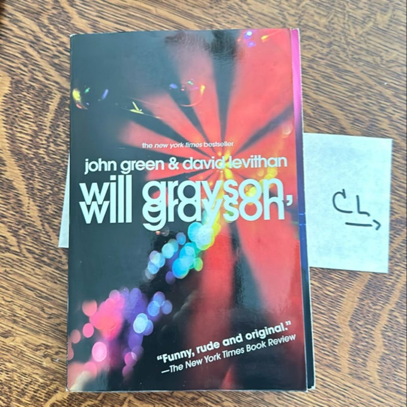 Will Grayson, Will Grayson