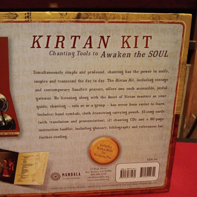 Kirtan Kit:Chanting tools to Awaken the Soul