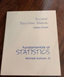 Fundamentals of Statisitcs Ssm