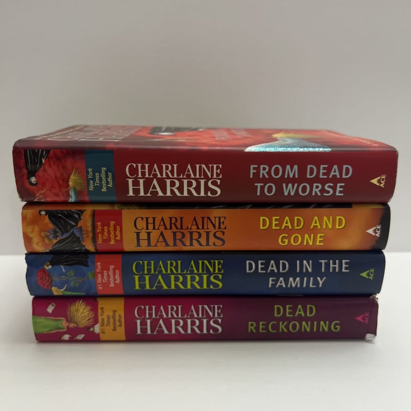 Sookie Stackhouse Books 8-11: From Dead To Worse, Dead and Gone, Dead In The Gamoly, & Dead Reckoning 