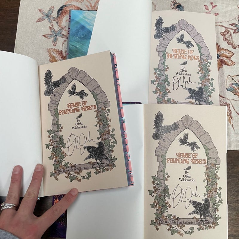 Bookish Box - The Kingdom of Crows Series by Olivia Wildenstein