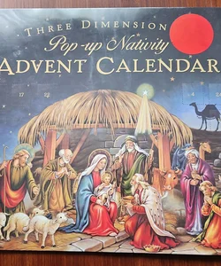 Three Dimensional Pop-up Nativity Advent Calendar