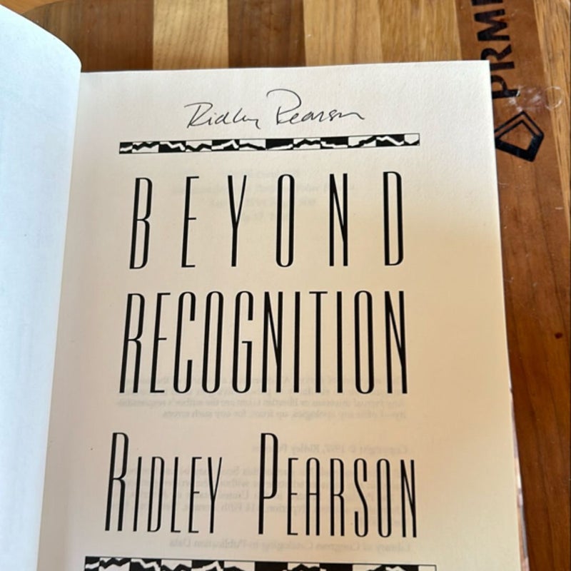 Beyond Recognition