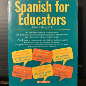Spanish for Educators: with Online Audio