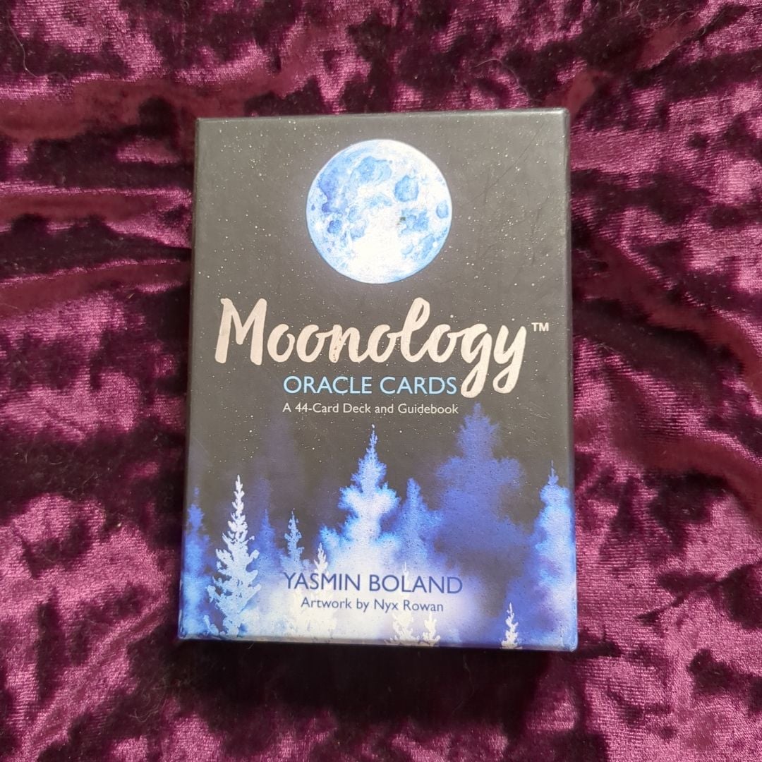 Moonology Oracle Cards by Yasmin Boland, Paperback Pangobooks