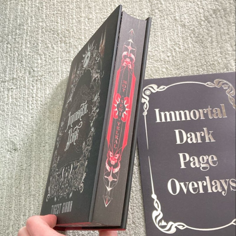 Immortal Dark and page overlays