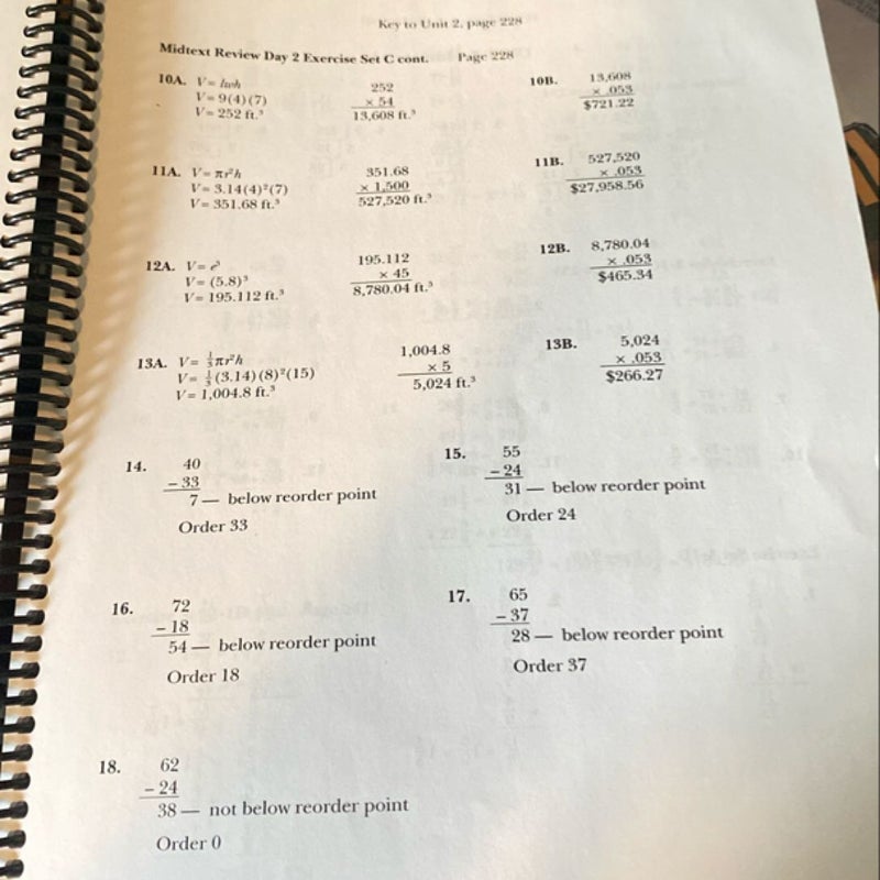 A Beka Business Mathematics Solution Key